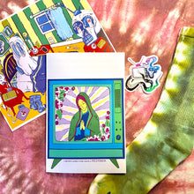 Load image into Gallery viewer, I am Not Lonely For I Have a TELEVISION - Zine Package Extravaganza!