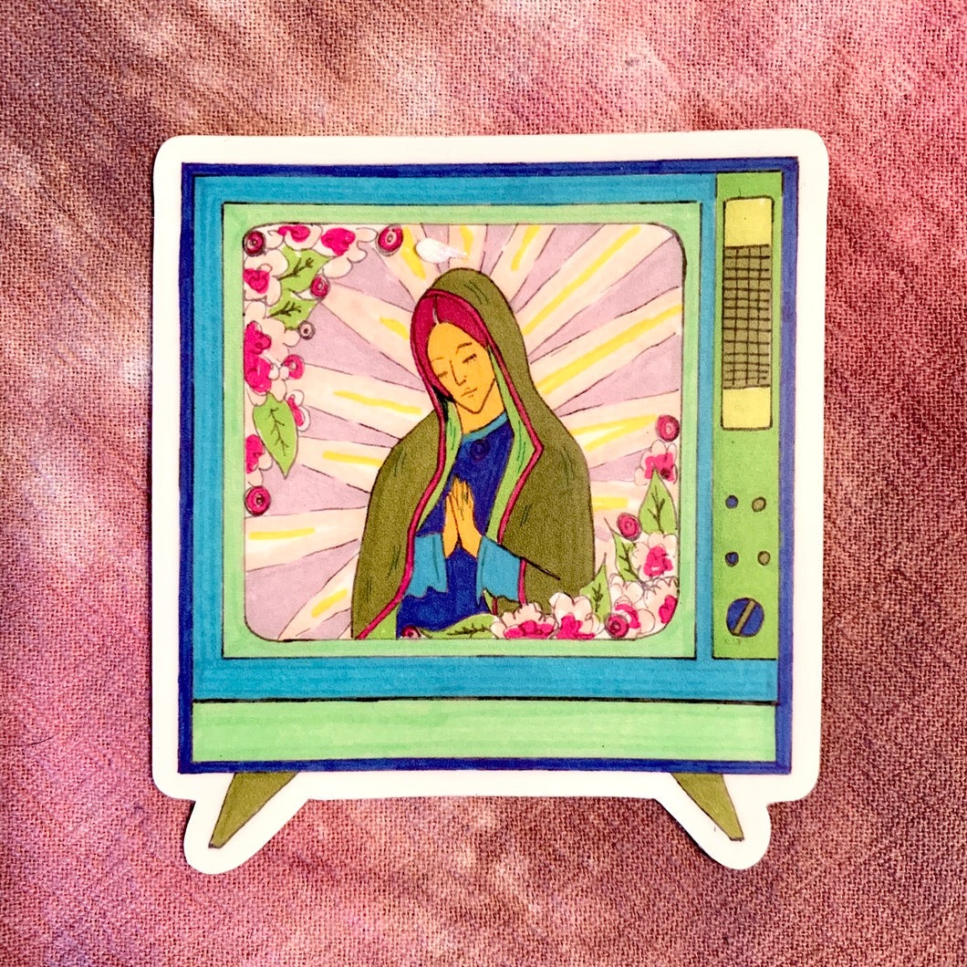 All Televisions Are Saints - Sticker